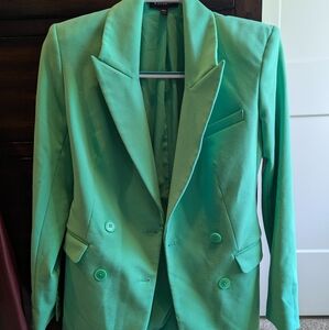 Express Blazer - Size 2, "mint green"